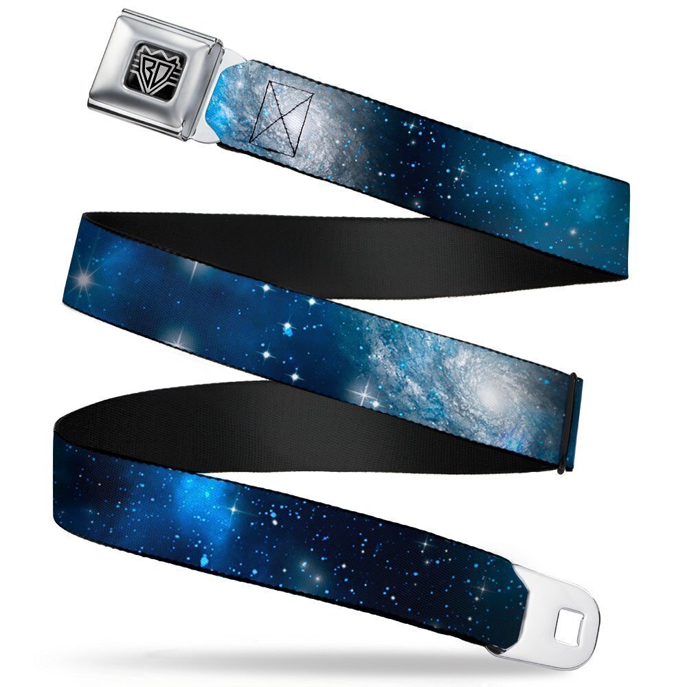 6280 Seatbelt Belt - Galaxy Blues/Blues - 1.0" Wide - 20-36 Inches in